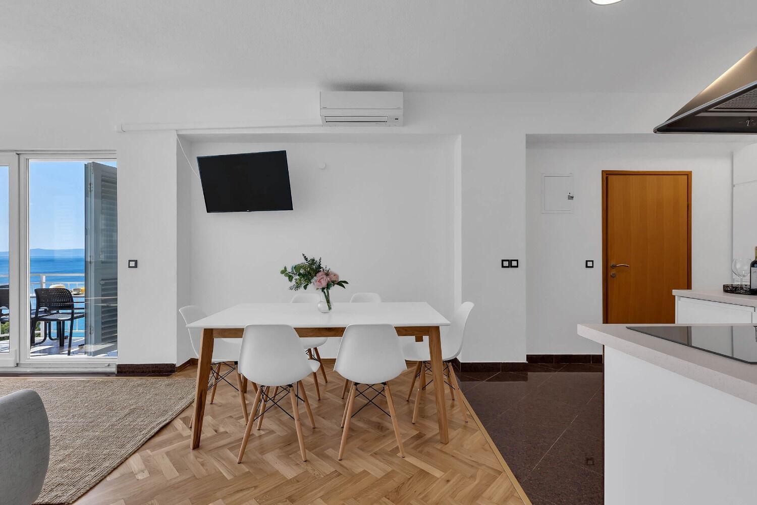 Apartments Anka Brela Bagian luar foto