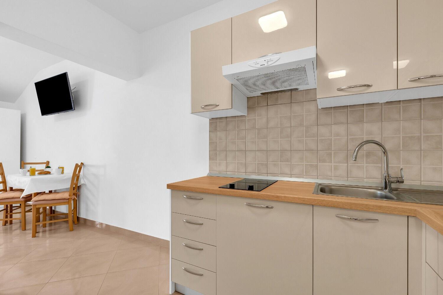 Apartments Anka Brela Bagian luar foto