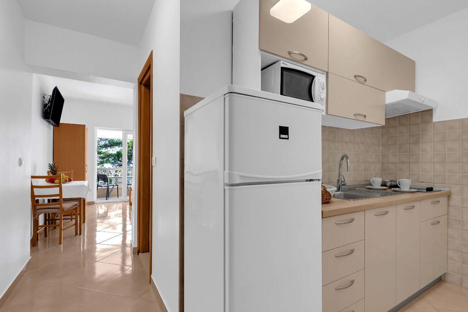 Apartments Anka Brela Bagian luar foto